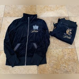 Juicy Couture Velour Track Suit